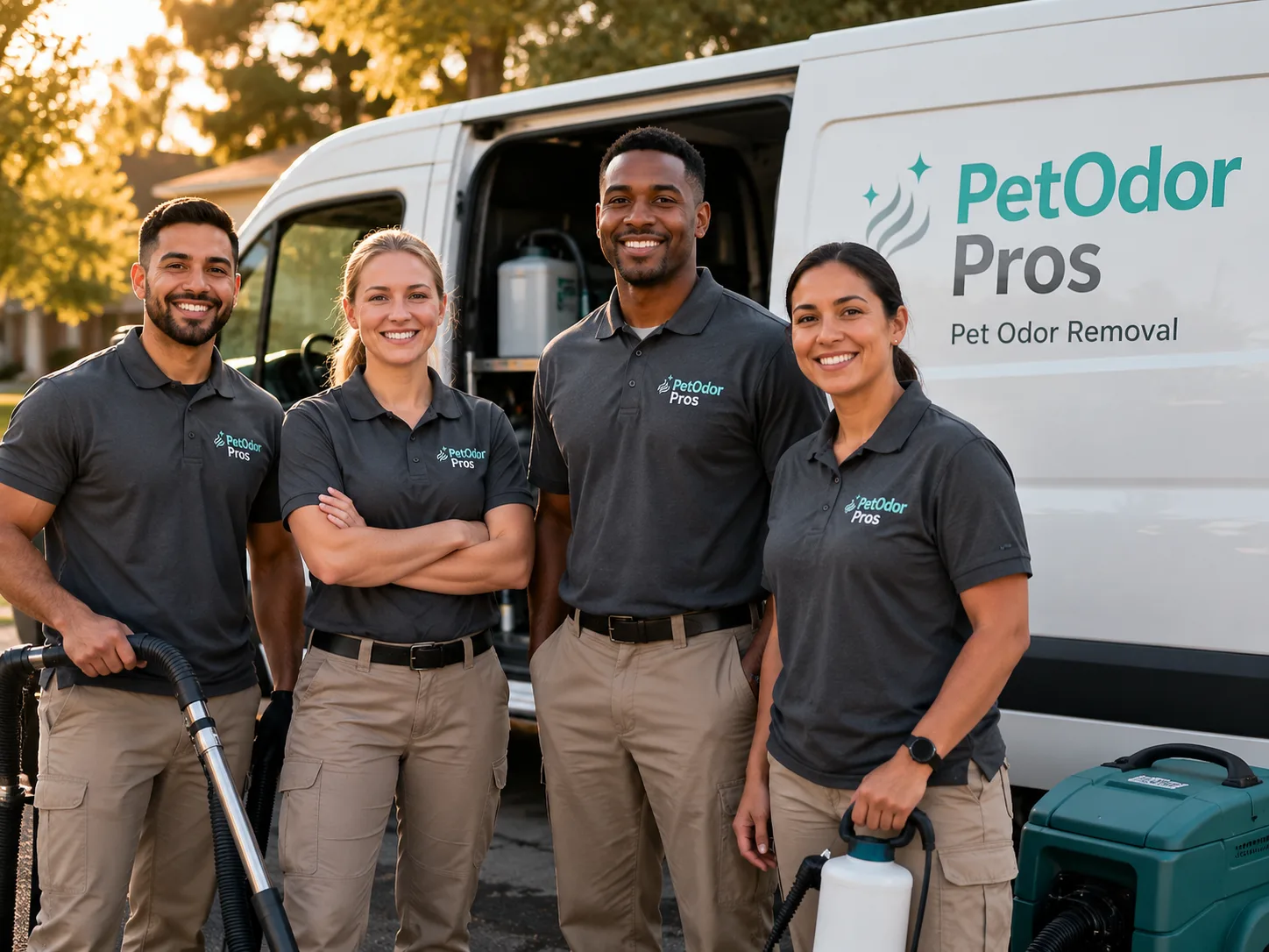 Pet Odor Removal team serving Asheville, NC